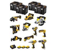 DeWALT Kit DWK1102T (DCD796+DCH273+DCG405+DCF887+DCF899H+DCS331+DCS391+ DCS355+DCP580+DCS369+DCL050+ 3x5,0Ah +DCB115+4xTSTAK VI)