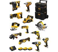 DeWALT Kit DWK1201 (DCD996+DCH273+DCG405+DCF887+DCF894+DCS334+DCS570+ DCS355+DCP580+DCS367+DCL050+DCF620+3x5,0Ah+DCB115+Caddy)