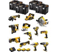 DeWALT Kit DWK1203T (DCD996+DCH273+DCG405+DCF887+DCF899H+DCS334+DCS570+ DCS355+DCP580+DCS367+DCL050+DCF620+3x5,0Ah+DCB115+4xTVI)