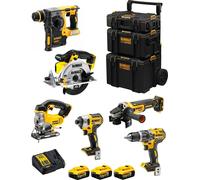 DeWALT Kit DWK600 (DCD796 + DCH273 + DCG405 + DCF887 + DCS331 + DCS391 + 3 x 5.0 Ah + DCB115 + 3en1 Caddy)