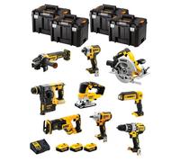 DeWALT Kit DWK901T (DCD996 + DCH273 + DCG405 + DCF887 + DCF894 + DCS334 + DCS570 + DCS367 + DCL050+ 3x5,0Ah +DCB115+ 4xTSTAK VI)