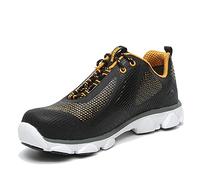 DeWalt Chaussures de sécurité Krypton – S1P SRA, embout acier, PU, mi-hautes – Noir 46 EU