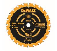 Lame de scie circulaire ø184x16mm 24 dents DEWALT DT10302-QZ