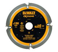 DeWalt Lame de scie circulaire DT1472 PCD 190/30 mm 4 dents