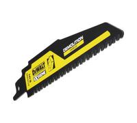 DEWALT Lame de scie sabre en carbure DEWALT pour bois clouté (démolition) 152 mm 6TPI Quantité:1