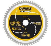 DeWalt Lame de scie circulaire XR Runtime DT99564 – 190x30 mm, 60 dents, Multi-matériaux