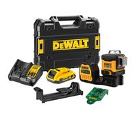 DeWalt Laser croisé AKU DCE089D1G18 – 3x360° vert 12V/18V XR – ensemble