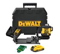 DeWalt Laser à lignes DCLE34031D1 – 3x360° faisceau vert 18V XR 2,0 Ah Li‑Ion compact