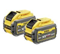 DeWalt Batterie DCB547X2-XJ FlexVolt XR 2 x 3,0 Ah / 9,0 Ah - 54 V / 18 V