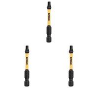 DEWALT - Lot de 5 Embouts de Vissage 57 mm T20 - DT7395T-QZ - Embouts Extreme FLEXTORQ - Pour Perceuse-Visseuse, Paquet de 3