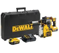 DeWALT - Marteau combiné sans fil 18 V, 2 batteries 5,0 Ah Li-Ion, chargeur DCH275P2