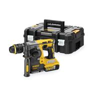 DeWALT - Marteau combiné sans fil 18V SDS Plus, 2 batteries 5,0 Ah XR, chargeur DCH274P2T