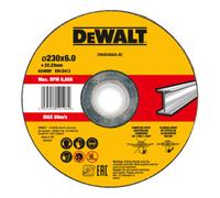 DEWALT Meule à ébarber DEWALT haute performance 230x6x22,23mm métal type 42 (déportée) DW4549AIA-AE Quantité:1