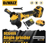 DEWALT-meuleuse d'angle DCG409, outil électrique sans fil sans balais 20V, machine de découpe, polisseuse portable rechargeable 125mm RU Plug