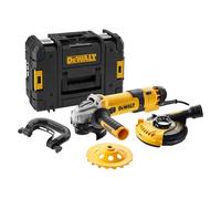 DeWalt Meuleuse d'angle DWE4257KT 125 mm 1500 W + set pour poncer le béton