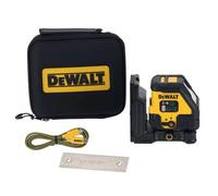 DEWALT Laser croisé vert DCLE14201GB – Rechargeable USB, auto-nivellement