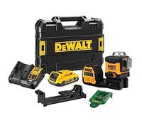 DeWalt Laser croisé AKU DCE089D1G18 – 3x360° vert 12V/18V XR – ensemble