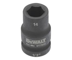 DEWALT ouille DEWALT courte 14mm 1/2 résistante aux chocs Quantité:1