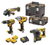DEWALT Pack combiné sans fil (4 pièces), 18V