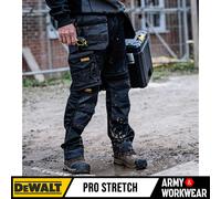 DEWALT Harrison Pantalon de Travail Utilitaire pour Homme, Coupe régulière, Noir/Gris, 106,7 x 78,7 cm (l x L)