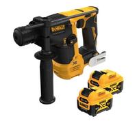 DeWALT - Marteau combiné sans fil 18V SDS Plus, 2 batteries 5,0 Ah XR, chargeur DCH072P2