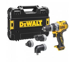 DEWALT Perceuse sans fil avec tête multifonctionnelle 12V sans batterie DCD703NT