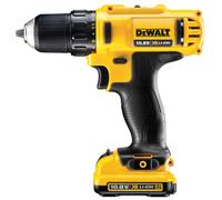 DeWALT Perceuse/visseuse sans fil 10,8V CS Li-Ion XR 2x2,0 Ah DCD710D2
