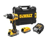 DeWALT DCD800E2T-QW Perceuse-visseuse XR PowerStack (90Nm/18V/2x1,7Ah) Tstak