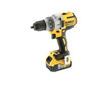 DeWALT - Perceuse-visseuse sans fil 18V, 2 batteries Li-Ion de 5,0 Ah, chargeur DCD991P2
