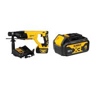 DEWALT - Perforateur-Burineur SDS-PLUS Brushless 2.6J 18V 4Ah Li-Ion - Sans Fil avec Coffret TSTAK & Batterie XR 18V 4 Ah Li-Ion - DCB182-XJ - Compatible Avec Tous Les Outils XR 18V Bricolage