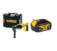 DEWALT - Perforateur-Burineur SDS-PLUS Brushless 2.6J 18V - DCH133NT-XJ - Sans Fil avec Coffret TSTAK et Débrayage de Sécurité - Diamètre & Batterie XR 18V 4 Ah Li-Ion - DCB182-XJ - Compatible