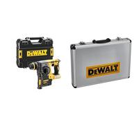 DEWALT Perforateur SDS-PLUS Brushless 2J XR 18V - Marteau Perforateur sans Fil avec un Coffret TSTAK-Capacité de Perçage Max Béton/Métal/Bois 24/13/26mm & Jeu de 15 forets et burins SDS-plus DT9679-QZ