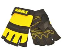DeWalt Gants de travail PERFORM4 DPG23L Paume cuir semi-synthétique rembourrée Taille L