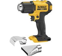 DEWALT Pistolet à air chaud 18V XR 2 températures, DCE530N-XJ | Pistolet à air chaud 18V XR avec 2 réglages jusqu’à 530 °C, LED et bouton de verrouillage pour usage mains libres.