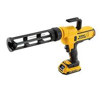 DEWALT - Pistolet à Mastic Électrique XR 18V 2 Ah - DCE560D1-QW - Pistolet à Cartouche 310 ml sans Fil en Coffret avec Batterie et Chargeur - Pistolet Silicone avec Variateur de Vitesses Électronique