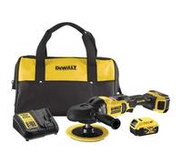 DeWALT - Polisseuse sans fil 125-180 mm 18V, 2 batteries XR 5,0 Ah, chargeur DCM849P2