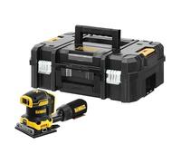 DEWALT Ponceuse 1/4 de Feuille - XR 18V - Brushless - Sans Batterie Ni Chargeur - En Coffret TSTAK Argenté, DCW200NT-XJ