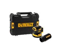 DEWALT Ponceuse excentrique XR 18V Brushless 125mm - Sans fil, variateur de vitesse, faible vibration, poignée ergonomique - Machine nue DCW210NT-XJ