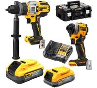 DeWALT PowerStack DCK2052H1E1T Pack de batteries combiné(DCD999+DCF850+18V/1,7Ah/5,0Ah)