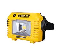 DEWALT - Projecteur de chantier compact XR Sans Fil - sans Batterie ni chargeur - 3 niveaux de luminosité - poignée multi-position - compatible avec les batteries XR 12V, XR 18V et XR 54V - DCL077-XJ