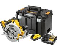 Dewalt scie circulaire 18v 184mm 2x5,0ah powerstack tstak dcs570h2t