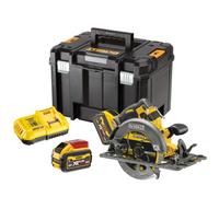DeWalt Scie circulaire DCS579X2-QW XR FLEXVOLT 54V 190 mm Brushless 2 batteries 3Ah Coffret TSTAK