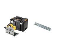 Dewalt Scie circulaire plongeante 1300 w dewalt - dws520kt & DWS5021-XJ - Rail de Guidage pour Scie Plongeante DWS520KR - Longueur 1m - Matériau Durable et Robuste