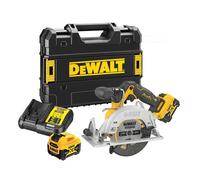 DeWALT - Scie circulaire sans fil 12V 140 mm, 2 batteries 5,0 Ah XR, chargeur DCS512P2