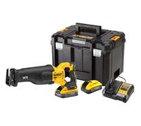 DeWALT - Scie sabre à batterie 18 V, 2 batteries 5,0 Ah DCS386H2T