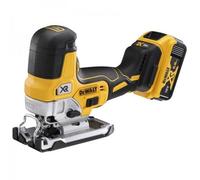 Dewalt - Scie sauteuse à prise par le corps XR 18V 5Ah Li-Ion 2 batteries avec coffret - DCS335P2