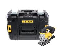DeWalt DCS 331 NT Scie sauteuse sans fil 18V + Coffret de transport DeWALT TSTAK Box DWST1-70703 + Insert correspondant - sans Batterie, sans Chargeur