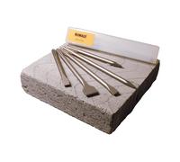 DEWALT SDSMAXSET2-QZ Set de burins SDS-Max, 5 pièces