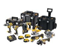 Coffret d'outils sur batterie DeWALT 18 V, 3x batterie DCK755P3T