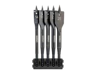 DeWALT - Set 5 mèches à bois plates DT70833